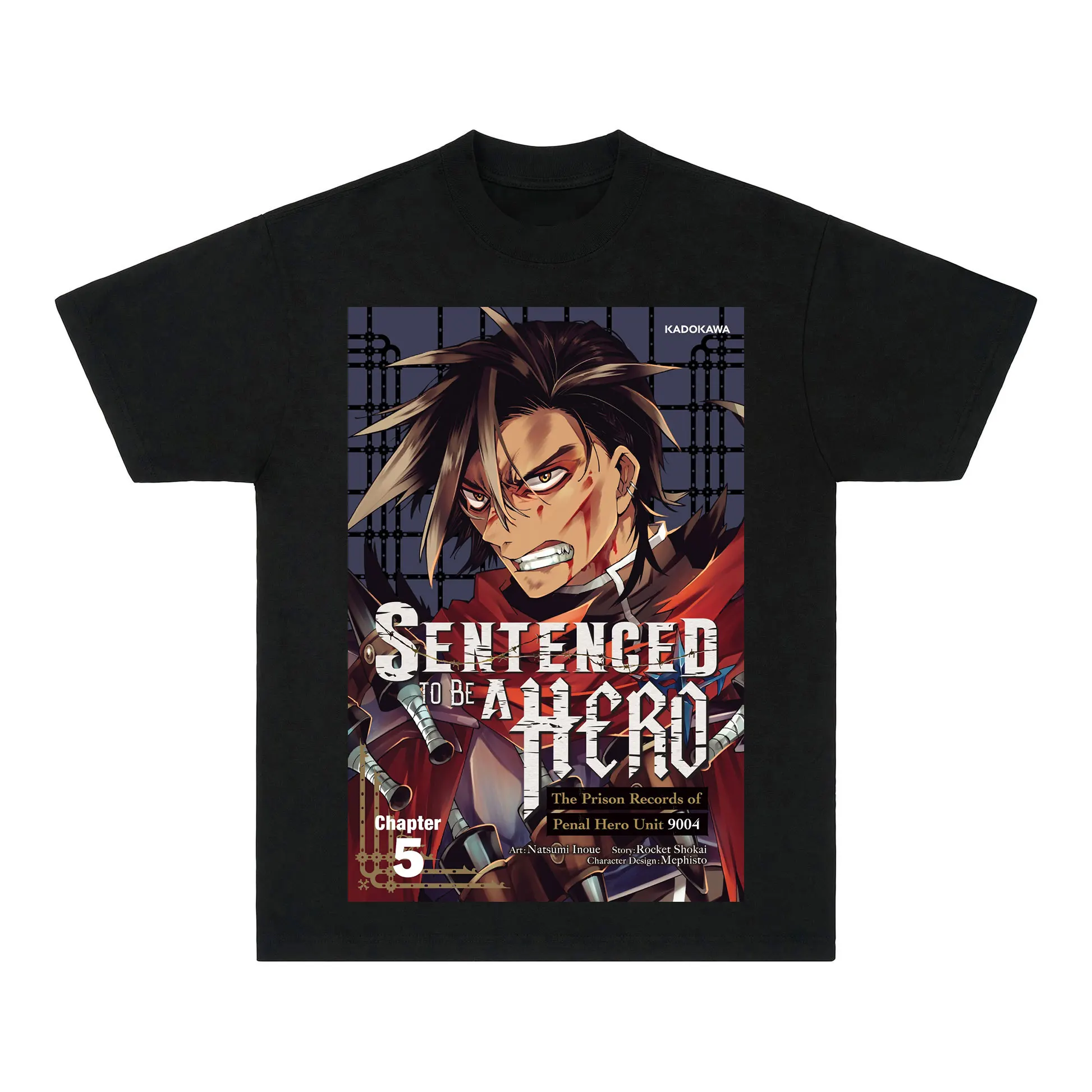 Sentenced To Be A Hero Men Women Bassic T-shirt