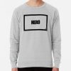 ssrcolightweight sweatshirtmensheather greyfrontsquare productx1000 bgf8f8f8 - Sentenced to Be a Hero Store