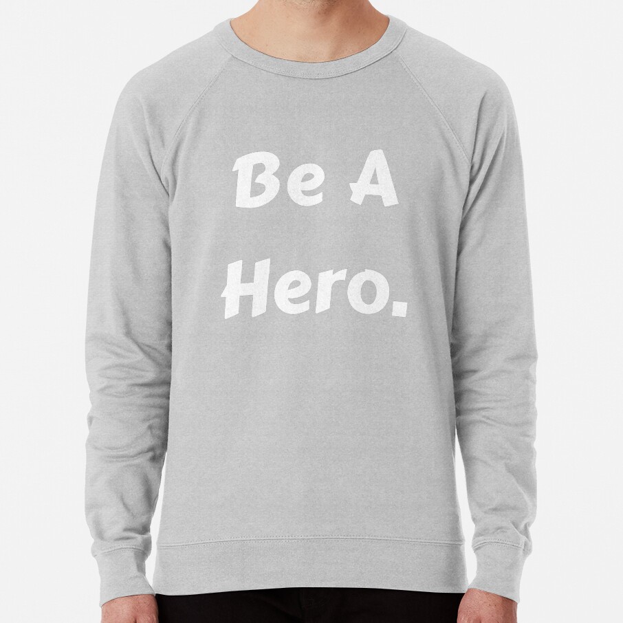 ssrcolightweight sweatshirtmensheather greyfrontsquare productx1000 bgf8f8f8 11 - Sentenced to Be a Hero Store
