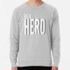 ssrcolightweight sweatshirtmensheather greyfrontsquare productx1000 bgf8f8f8 15 - Sentenced to Be a Hero Store