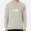 ssrcolightweight sweatshirtmensoatmeal heatherfrontsquare productx1000 bgf8f8f8 12 - Sentenced to Be a Hero Store