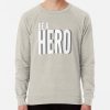 ssrcolightweight sweatshirtmensoatmeal heatherfrontsquare productx1000 bgf8f8f8 15 - Sentenced to Be a Hero Store