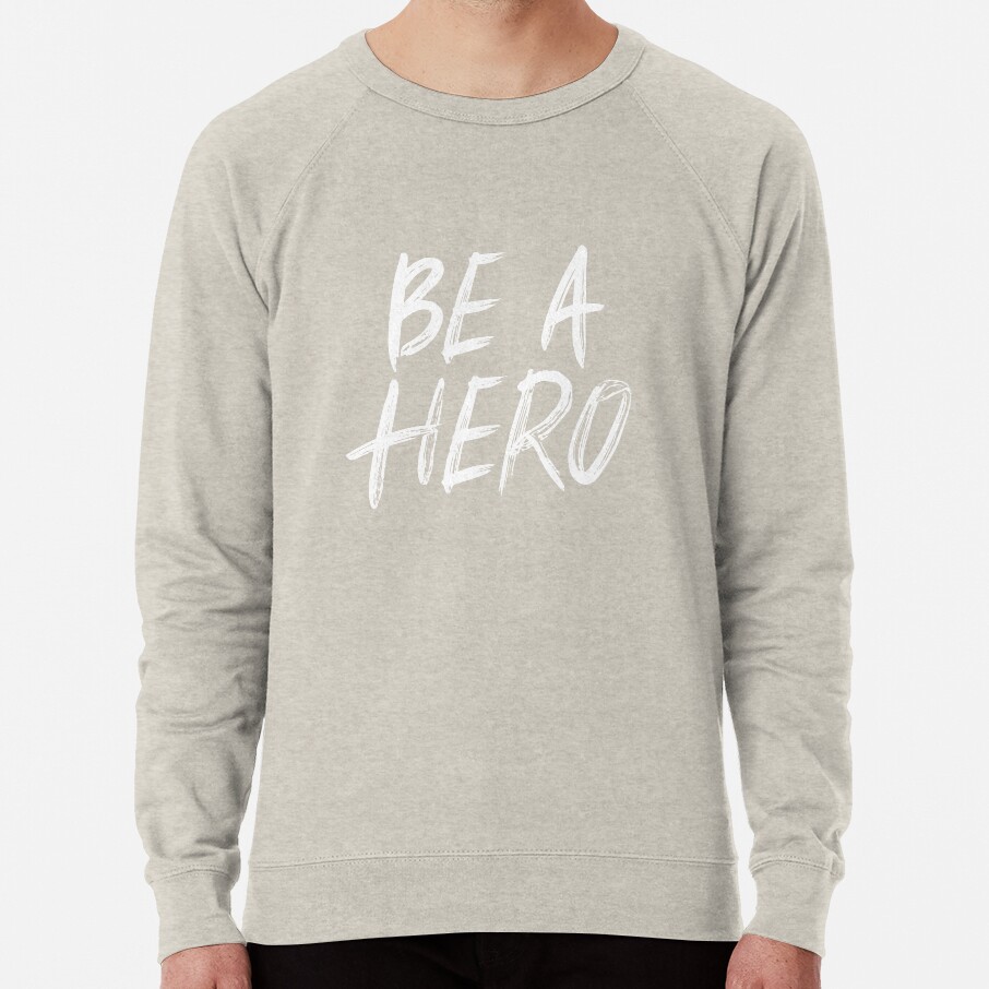 ssrcolightweight sweatshirtmensoatmeal heatherfrontsquare productx1000 bgf8f8f8 17 - Sentenced to Be a Hero Store