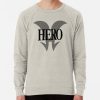ssrcolightweight sweatshirtmensoatmeal heatherfrontsquare productx1000 bgf8f8f8 5 - Sentenced to Be a Hero Store