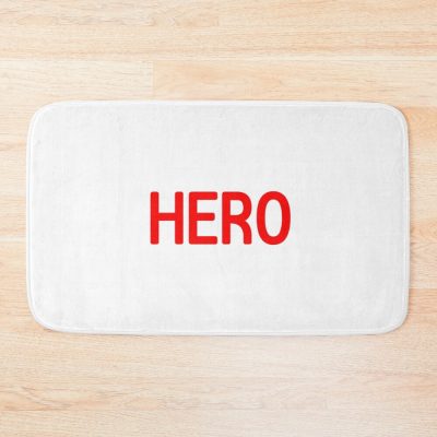 Hero Lettering Bath Mat