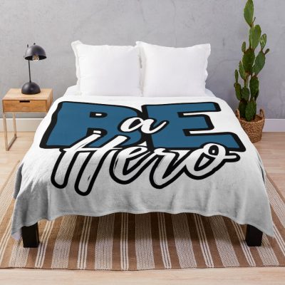 Be A Hero Throw Blanket