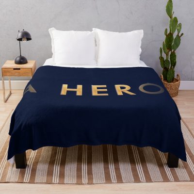 A Hero Throw Blanket